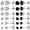 Black & Silver, variant on Stud Earrings for Women Hypoallergenic Earrings Set 12 Pairs Value Packaging