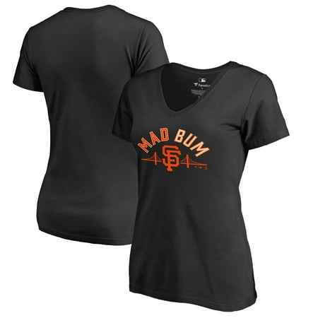 Madison Bumgarner San Francisco Giants Fanatics Branded Women's Player Hometown Collection V-Neck T-Shirt -