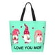 thumbnail image 1 of Disketp Love You Mom Bolsa Tote Estampada para Mujer, Bolso de Hombro y de Mano para Compras y Viajes, 1 of 8