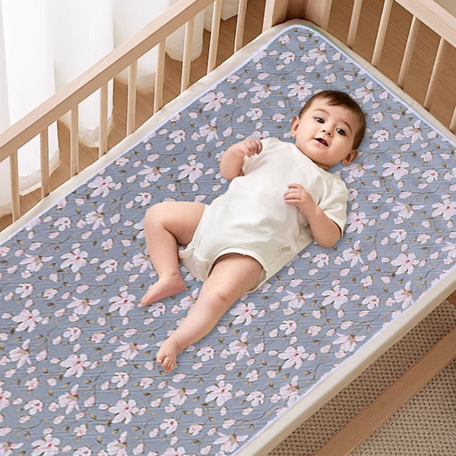 TaTaai 4Pcs Bed Pads Washable Waterproof, Incontinence Bed Pads, Waterproof Bed Pad & Pee Pad, Perfect for Kids, Adults, The Elderly and Pets