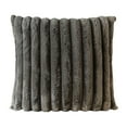 thumbnail image 2 of Funda de almohada,funda de almohada de felpa 16x16 a rayas suaves,Funda de almohada decorativa para cama sofá sofá,funda de almohada para dormitorio sala de estar interior,funda de almohada, 2 of 8