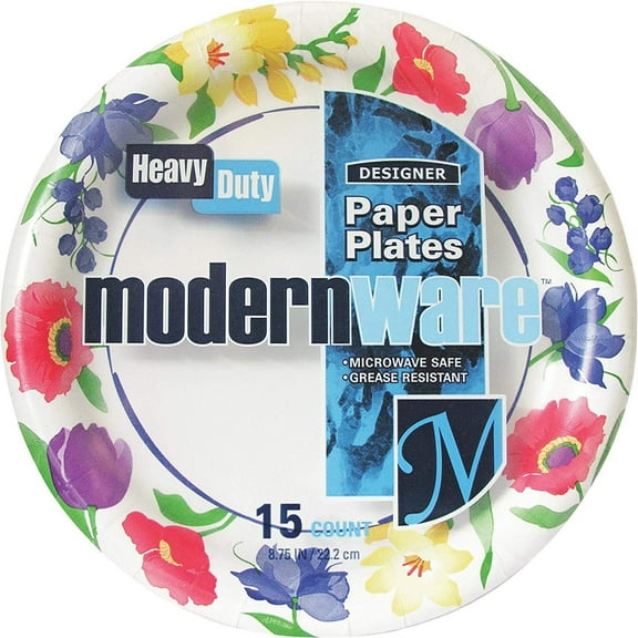 Modern Ware 8.75" Paper Plate - Smart Savers
