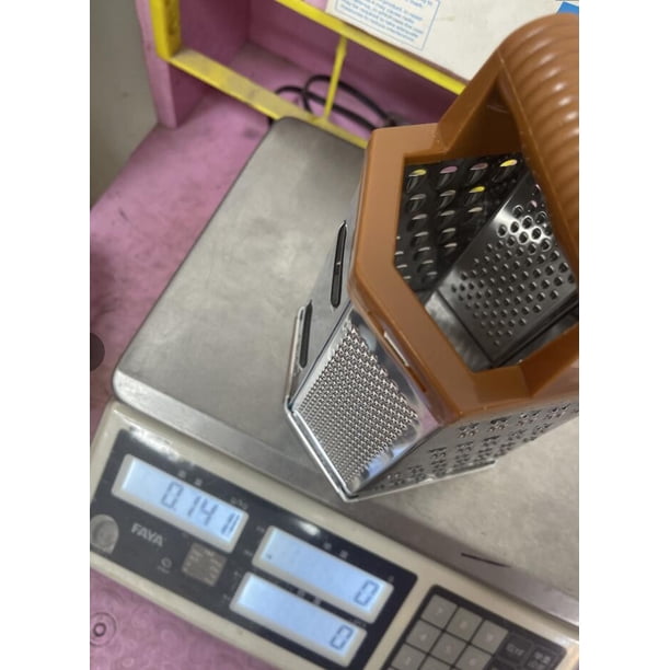 Rallador de acero para verduras multifuncional de 6 caras, de acero inoxidable, para cocina y bar