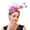 Pink, variant on Womens Headband Headwear Plastic Butterfly Hair Hoop Hair Accessories Fascinators Cocktail Ball Wedding Tea Party Hot Pink