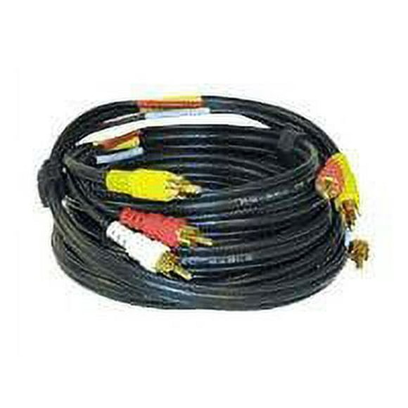 RCA VH914N - Video / audio cable - composite video / audio - RCA x 3 male to RCA x 3 male - 12 ft