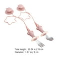 thumbnail image 2 of CTIRCHIU 1set Suction Cup Fork And Spoon Self Feeding Tableware For Non Slip And Dining Essentials For Boys, 2 of 8