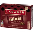 thumbnail image 3 of Larabar Double Dark Chocolate Mini Bars, Gluten Free Vegan Bars, 20 ct, 3 of 14