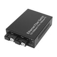 thumbnail image 2 of Convertidor de medios Ethernet 100Mbps SC Fibra única Monomodo Puerto RJ45 Transceptor Ethernet de fibra para redes 100-240V Enchufe de la UE, 2 of 5