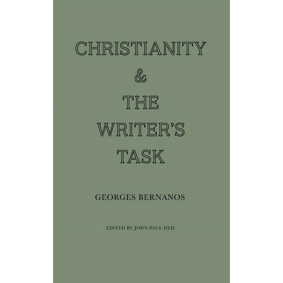 Christianity and the Writer's Task, (Paperback)