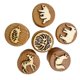 thumbnail image 2 of 6 sellos de madera para niños, sellos de animales, manualidades de bricolaje, fabricación de tarjetas, regalo para arte, álbumes de recortes, sellos, 2 of 9