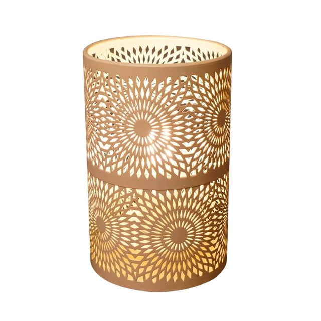 Lámpara de escritorio decorativa LED con pilas de HIERRO Sunnimix, Lámpara de arte, inalámbrica, pequeña