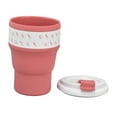 thumbnail image 1 of Taza de viaje de Silicona plegable Sincero Taza de café portátil y reutilizable con tapa 550ml, 1 of 10