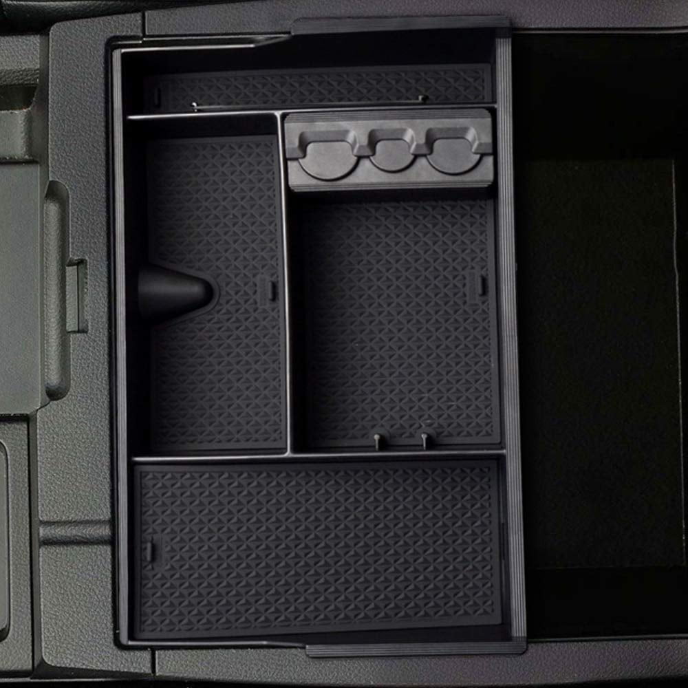Peroptimist Accessories for Toyota Tundra, Center Console Organizer for