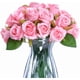 thumbnail image 1 of 24 Heads Artificial Rose Flowers Bouquet Silk Flowers Rose for Home Bridal Wedding(2 Packs Pink), 1 of 4