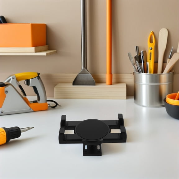 CTIRCHIU Black Rotating Bracket Skateboard Wall Mount Space Saving