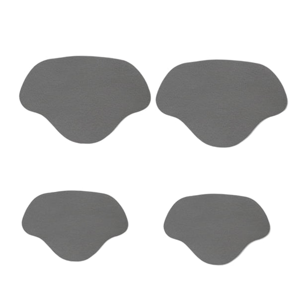 Plantillas Quick Heel Grips Reparación del talón Parche de subsidio Inserto Talón Stick Cuidado de los pies gris