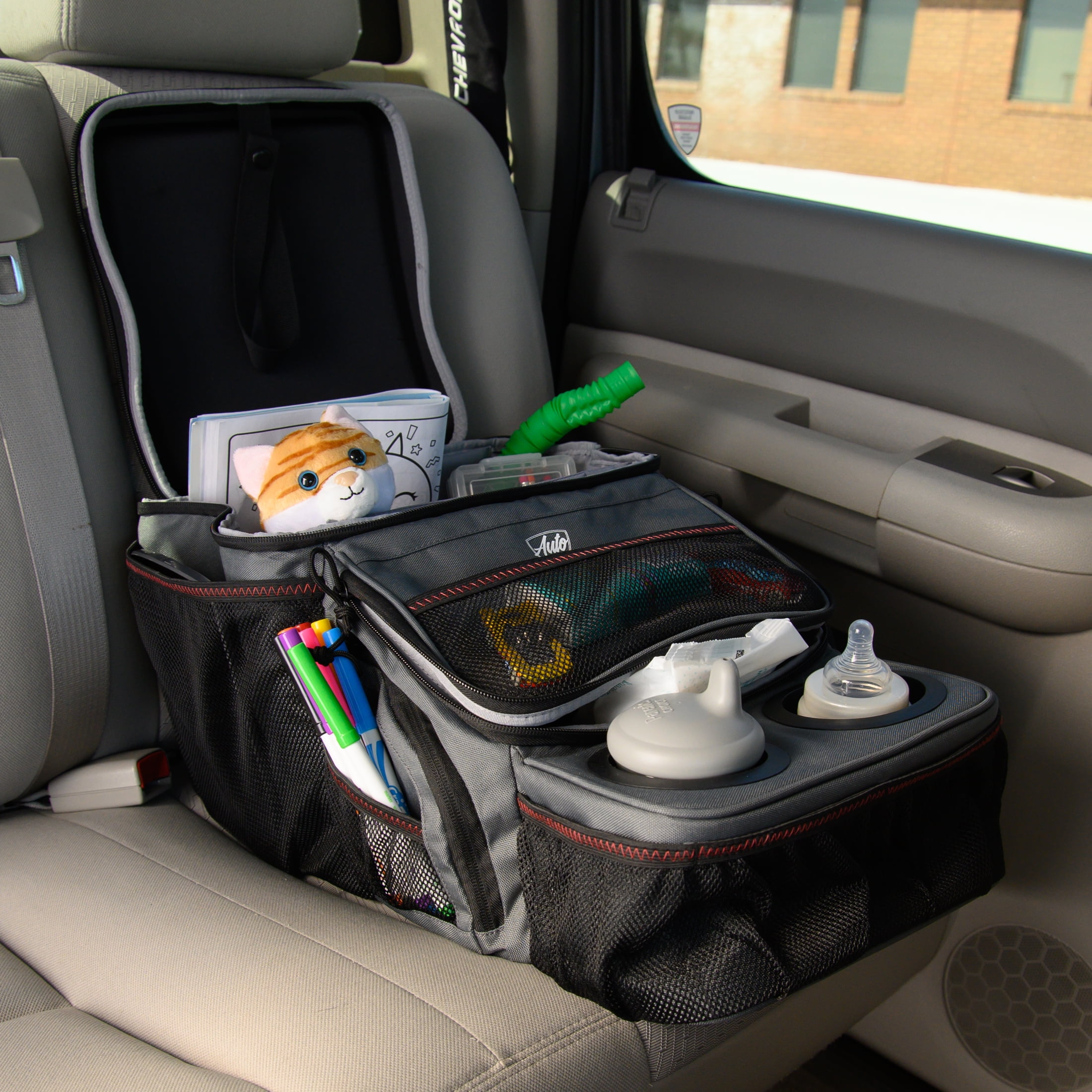 Back seat cup holder cheap organizer