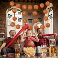 thumbnail image 5 of 1 Pcs Basketball Theme Banner, Basketball Party Decoration, Pre-Strung Sports Birthday Hanging Decorations Game Day Teens Balls Party Garland Sign Sports Party Supplies 9.8ft, 5 of 9