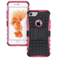 thumbnail image 1 of Nakedcellphone PINK GRENADE GRIP RUGGED TPU SKIN HARD CASE COVER STAND FOR APPLE iPHONE 7/8, 1 of 8