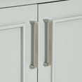 thumbnail image 2 of Ariel Stafford 85 In. Double Rectangle Sink Bathroom Vanity Set With Carrara White Quartz Countertop 1.5 Edge In Grey, 2 of 8