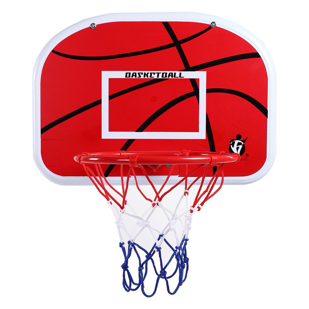FAGINEY 52cm Kids Mini Basketball Plate Backboard Hoop Net Ball Set