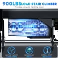 thumbnail image 4 of STICCIO 900 lbs Electric Stair Climbing Dolly with 3 Mode Folding and Dual Speed, 1250W Aluminum Alloy Stair Climber Cart for Moving Warehouse, 4 of 8