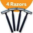 thumbnail image 3 of BIC Comfort 3 Disposable Men's Razor, 3 Blade Razor for a Comfortable Shave, 4-Count, 3 of 8