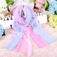 thumbnail image 2 of Clearance! scarf for women scarf Fashion Lady Gradient Color Long Wrap Women's Shawl Chiffon Scarf Scarves LB clearance item Multicolor, 2 of 3