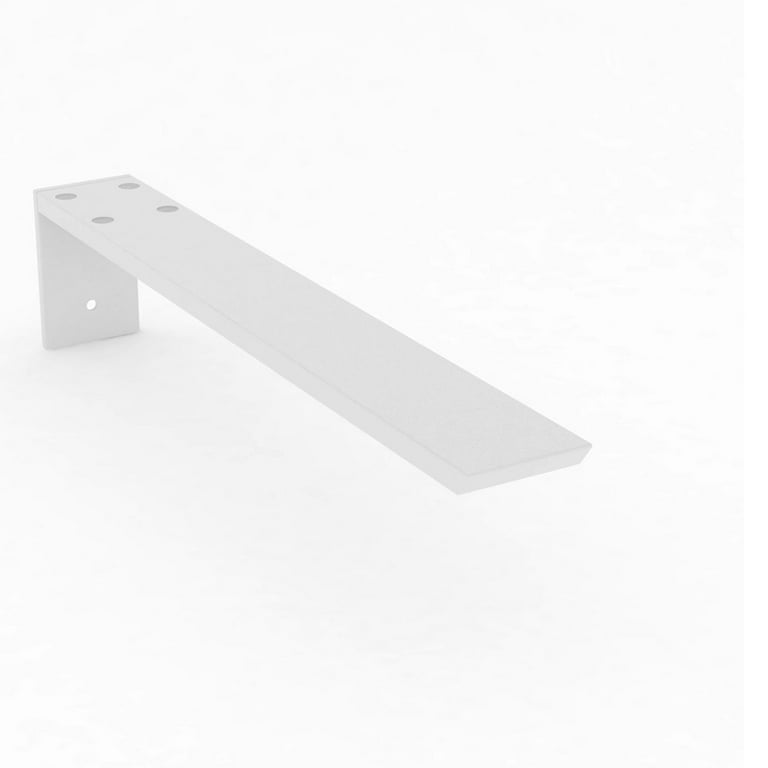 This bracket holds up countertops mad from granite or heavy stone,.