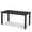 Black, variant on [Only 1 Table,Chairs not Included] Dycanpo 6-Person Outdoor Dining Table, Weather-Resistant Rectangle Patio Table, 60x32x30in, Black