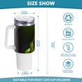 thumbnail image 3 of SKYSONIC Insulated Tumblers with Lids and Straws Handles 40oz Water Bottle Frog 2 Travel Mug Reusable Stainless Steel Thermos Vacuum, 3 of 7