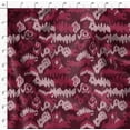 thumbnail image 4 of Soimoi Pure Silk Red Fabric By the Yard - 42 Inch Wide - Ikat Fabric - Elegant and Traditional Patterns for Stylish Creations Printed Fabric, 4 of 6