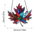 thumbnail image 2 of Exquisite Maple Leaf Ornament Decorative Hanging Charm For Home Garden And Festival Enhancement, 2 of 5