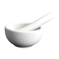 thumbnail image 2 of Lipstore Mortar and Pestle Set DIY Reusable Mixing Premium Handheld Porcelain Ceramic, 2 of 8