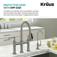 thumbnail image 6 of Allyn™ 100% Lead-Free Kitchen Water Filter Faucet in Brushed Gold, 6 of 10