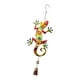 thumbnail image 3 of Campana de viento de gecko de vidrio de colores, escultura de gecko colgante, campanas de viento, gecko duradero Amarillo, 3 of 9