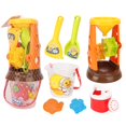 thumbnail image 2 of Ensemble de Jouets de Sable de Plage avec Sac en Filet Comprend Roue à Eau de Sable Véhicule Bac à Sable Moules à Sable, 2 of 2