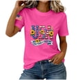 thumbnail image 4 of Afelkas 250th Anniversary Shirt for Women 4th of July Shirt Celebrate 250 Years 1776-2026 250th Birthday of America Patriotic Tee 250 Merchandise Crewneck Short Sleeve Top, 4 of 5