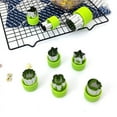 thumbnail image 3 of Juego de formas de cortadores de frutas y verduras para galletas, mini molde para galletas, cortadores de sándwich para hornear para niños, caja Bento y herramientas de decoración de alimentos, 3 of 5