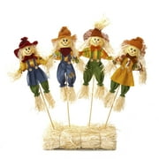 Darice Fall Floral Large Scarecrow Picks 6 x 18 inches Assorted Styles