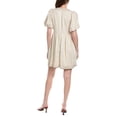 thumbnail image 2 of Nanette Nanette Lepore womens  Linen-Blend Mini Dress, 8, Beige, 2 of 3