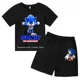 thumbnail image 3 of Nueva camiseta de Mario Sonic para niños, niñas y adolescentes, camisetas de manga corta de verano, camisetas casuales para niños con puntadas, conjunto de camisetas, 3 of 5