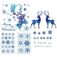 thumbnail image 2 of Calcomanías adhesivas para ventana de copo de nieve de Navidad, calcomanías para ventana de vidrio de Navidad, calcomanías para pared de habitación, decoración del hogar, Navidad, Año Nuevo 2022, 2 of 4