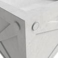 thumbnail image 6 of LeisureMod Bonsai Modern Fiberstone and Clay Planter - Rectangular Weather-Resistant Planter Box with Drainage Holes for Indoor and Outdoor (White), 6 of 13