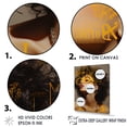 thumbnail image 3 of Designart "Lemon Lyrics In Fashion I" Fashion Woman Floater Framed Canvas Prints, 3 of 5