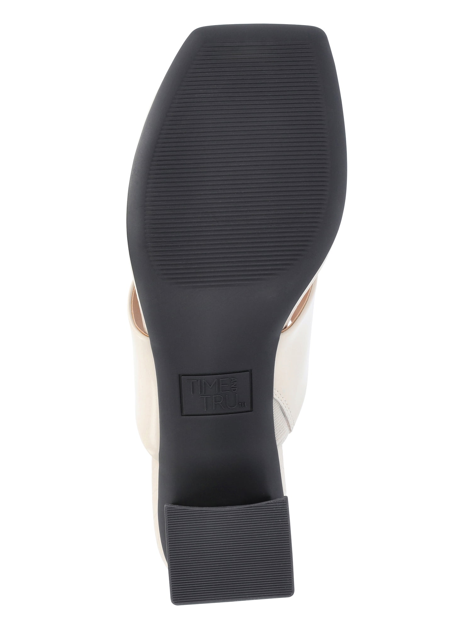Time and Tru Women's Heeled Thong Sandals