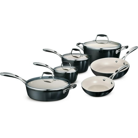 Tramontina Gourmet Ceramica Deluxe 10-Piece Cookware Set