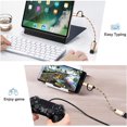 thumbnail image 5 of Gold CLAMP Adaptador USB C/Micro USB a USB, Convertidor Micro USB/USB-C a USB 3.0, Cable Adaptador OTG Compatible con MacBook, teléfonos Android y más, 5 of 5