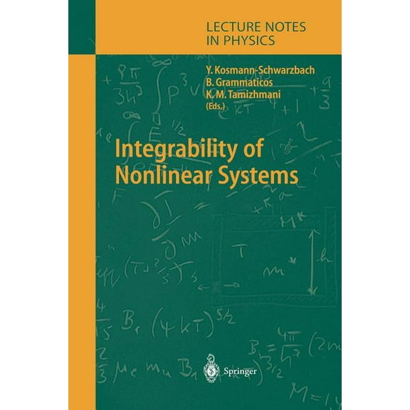 Lecture Notes in Physics Integrability of Nonlinear Systems, Book 638, (Paperback)