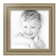 thumbnail image 2 of ArtToFrames 12" x 12" Silver Ridged Picture Frame, 12x12 inch Silver MDF Poster Frame (WOM-4445), 3 Pack, 2 of 6